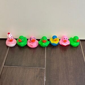 Rubber Ducky Productions, Inc. Colorful Bath Duck Set